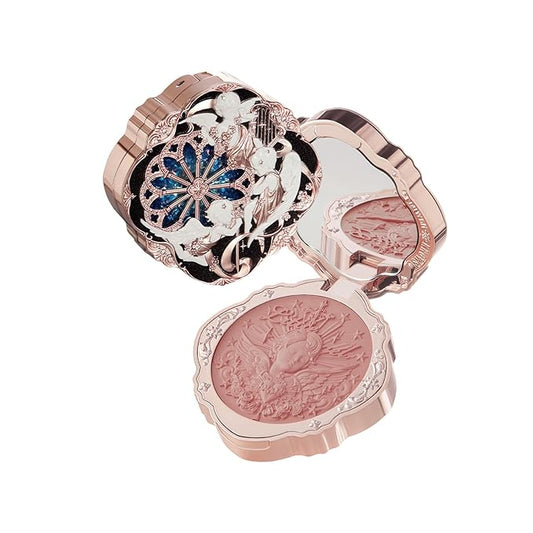 FlowerKnows Blush – Flower Knows Little Angel Cream Blush,Buildable & Blendable Makeup Blush for cheeks,Soft & Long-lasting,Dusty Mauve Rose Flush for All Skin Tones(04 Rose Ashes,6g)