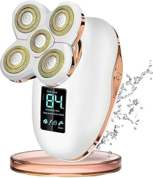glowtalebaeuty Foil Shavers – Electric Razors for Women Legs Travel : Rechargeable Waterproof Razor Trimmer for Womens - Dry Wet Electric Shaver for Women - Pro Portable Personal Body Shaver