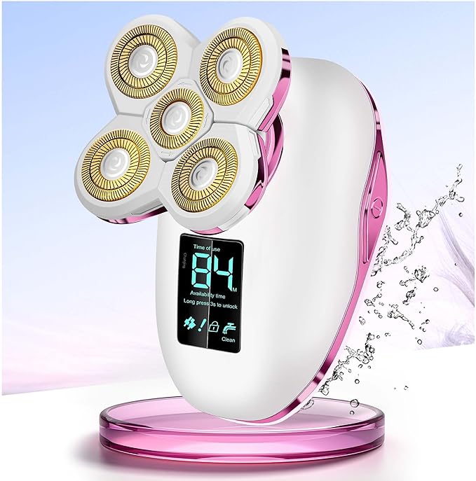 glowtalebaeuty Foil Shavers – Electric Razors for Women Legs Travel : Rechargeable Waterproof Razor Trimmer for Womens - Dry Wet Electric Shaver for Women - Pro Portable Personal Body Shaver