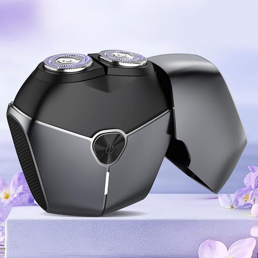 glowtalebaeuty Foil Shavers – Electric Shavers for Women, Womens Electric Leg Shaver Cordless Painless Facial Hair Removal for Arms and Underarms Bikini Trimmer,Portable and Safe Wet and Dry Use Women Shaver (Iron Black)