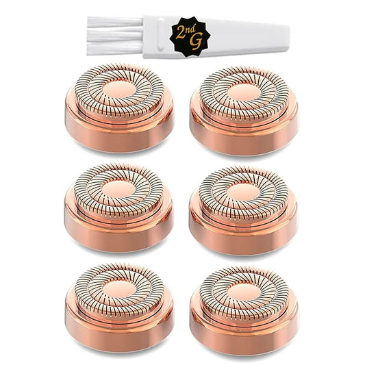 tuokiy Replacement Heads – tuokiy Gen 2 Replacement Heads for Facial Hair Removal, Replacement Blades for Women Facial Hair Remover Generation 2