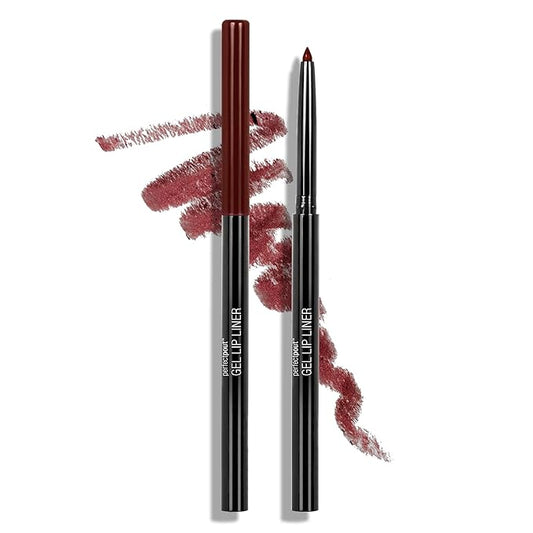 wetnwild Lip Liners – wet n wild Perfect Pout Matte Retractable Gel Lip Liner Pencil, Rich Creamy Long Lasting Color, Well-Defined and Flawless Application, Vegan & Cruelty-Free - Gone Burgundy