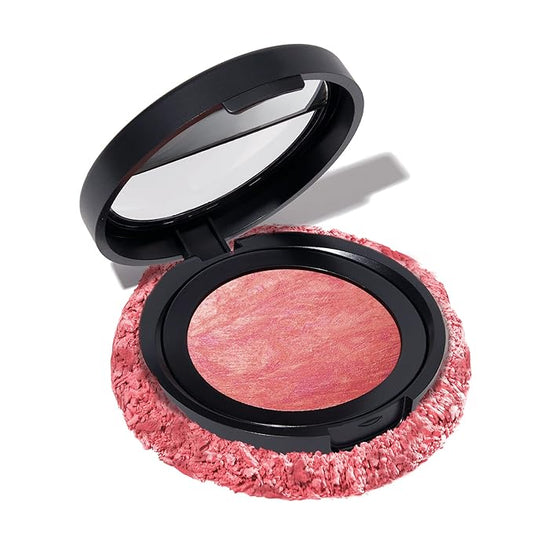 LauraGeller Blush – LAURA GELLER NEW YORK Baked Blush-n-Brighten Marbleized Blush for Cheeks - Starfish Island - Natural Finish - Buildable Color