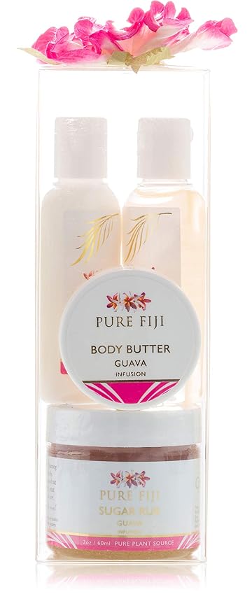 PureFiji Sets & Kits – Pure Fiji Spa Gift for Women - Body Gift Box Include:Body Lotion 1Fl