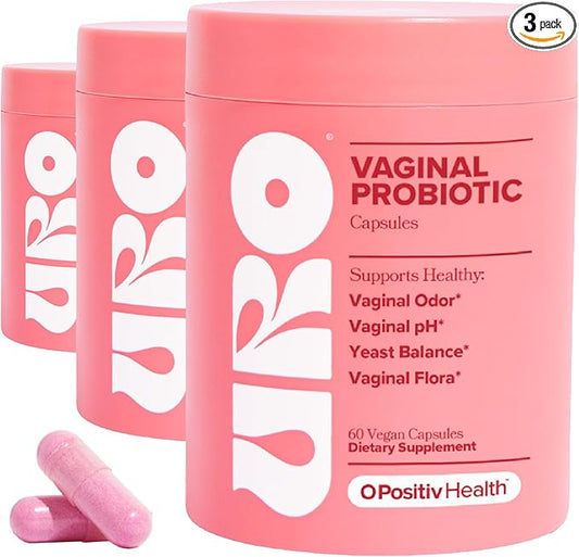 Top Pick – URO Vaginal Probiotics for Women pH Balance 60 Count 3)