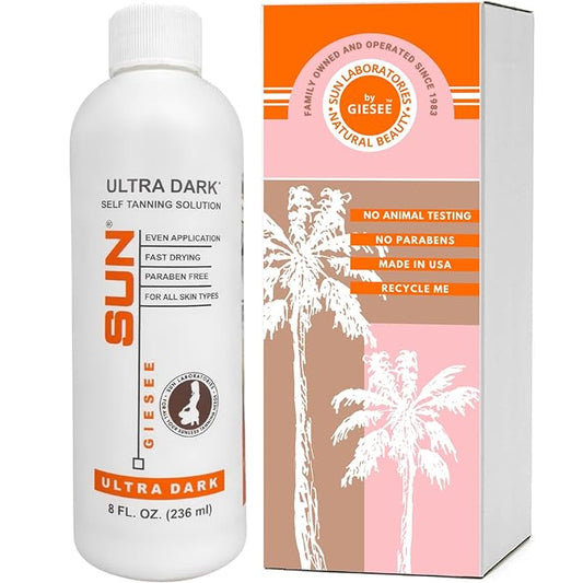 SunLaboratories Body Self-Tanners – Sun Labs Self-Tanning Spray for a Golden Glow - Ultra Dark - 8 fl