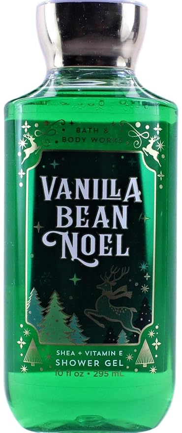 Bath+%26+Body+Works Body Washes – Bath & Body Works Shea & Vitamin E Shower Gel Vanilla Bean Noel