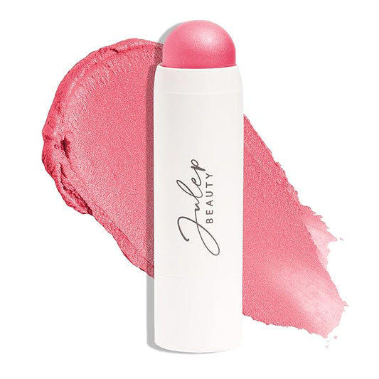 JulepBeauty Blush – Julep Skip The Brush Cream to Powder Blush Stick - Peony Pink - Blendable and Buildable Color - 2-in-1 Blush and Lip Makeup Stick