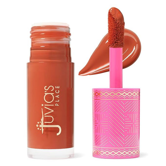 JuviasPlace Blush – Juvia's Place Blushed Liquid Blush CoralRose - Dewy Tint Cheeks Makeup Glow Pigment Effortless Beauty Long Lasting Cosmetics Soft Creamy Natural Buildable All Skin Color Light Flawless Finish Blend