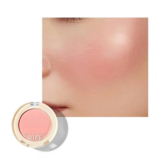 Melemando Blush – Shiny Blush 12 Color Cream High-Pigmented Buildable Face Blush Long-Lasting Natural Look Face Blush for Cheeks (Color 02)