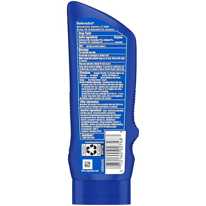 Coppertone SPORT Sunscreen SPF 70 Lotion, Water Resistant Sunscreen, Body Sunscreen Lotion, 7 Fl Oz (Pack of 12)