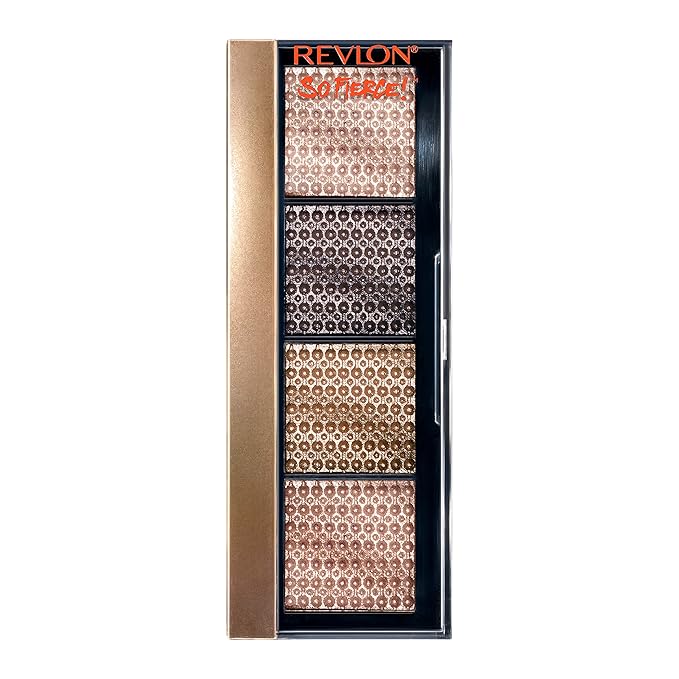 RevlonConsumerProductsCorp Eyeshadow – Revlon So Fierce Prismatic Eyeshadow Palette, Eye Makeup, Ultra Creamy Pigmented in Blendable Matte & Pearl Finishes, 961 That's A Dub, 0