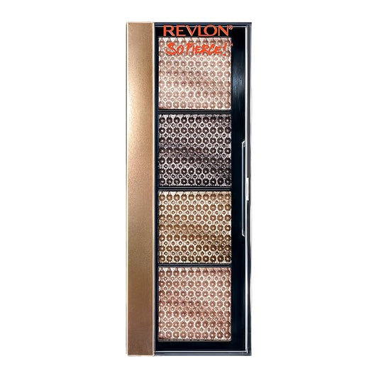 RevlonConsumerProductsCorp Eyeshadow – Revlon So Fierce Prismatic Eyeshadow Palette, Eye Makeup, Ultra Creamy Pigmented in Blendable Matte & Pearl Finishes, 961 That's A Dub, 0