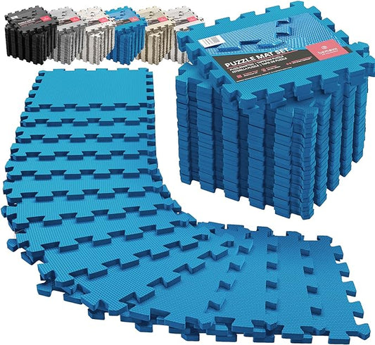 Top Pick – Gym Flooring Set - Interlocking EVA Soft Foam 18 Pieces