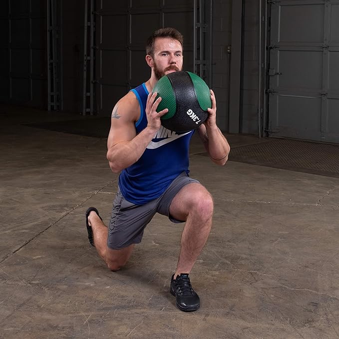 Top Pick – Body-Solid Rubber Medicine Ball - Superior Grip