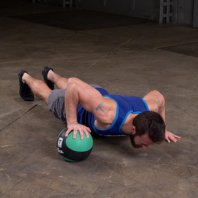 Top Pick – Body-Solid Rubber Medicine Ball - Superior Grip