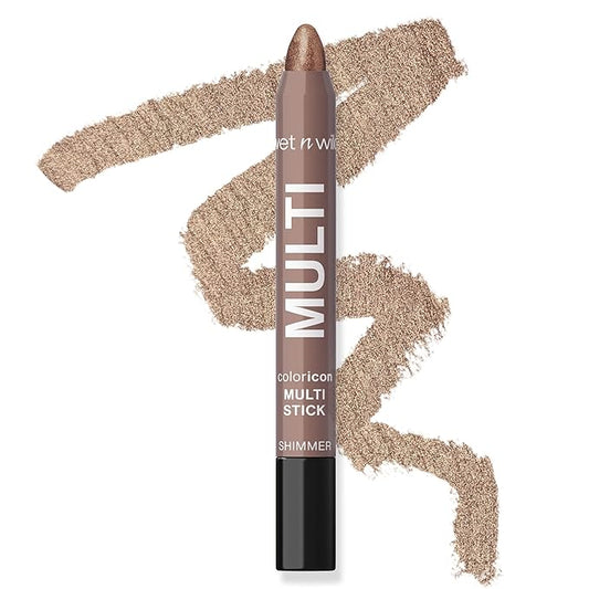 wetnwild Eyeshadow – wet n wild Color Icon Cream Eyeliner Eyeshadow Multi-Stick, Moisturizing, Nourishing Velvety Cream-to-Powder Buildable & Blendable Formula, Cruelty-Free & Vegan - Brown Sugar