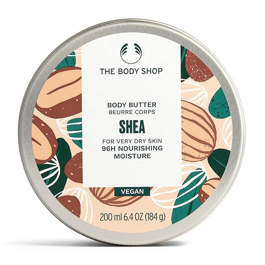 TheBodyShop Body Butters – The Body Shop Shea Body Butter – Hydrating & Moisturizing Skincare for Very Dry Skin – Vegan – 6