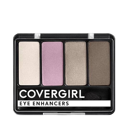 COVERGIRL Eyeshadow – COVERGIRL - Eye Enhancers 4-Kit Eyeshadow, silky, sheer formula, double ended applicator, 100% Cruelty-free