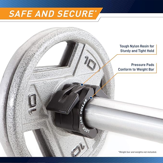 Top Pick – Steelbody Olympic Barbell Lock Jaw Collars