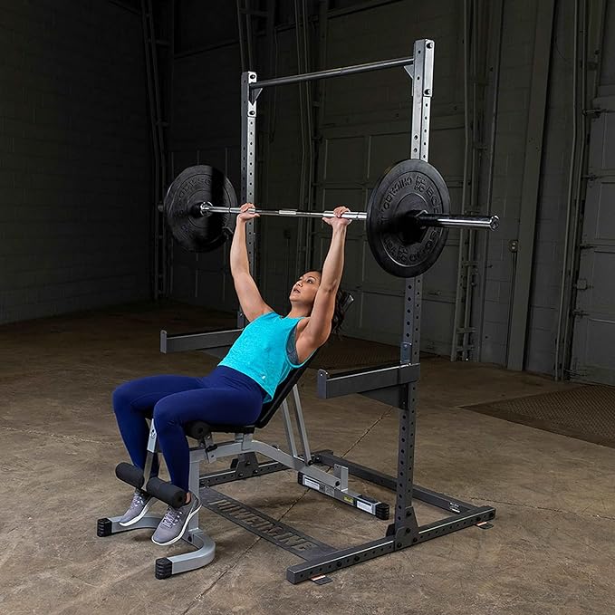 Top Pick – Body-Solid Powerline (PPR500) Half Rack - Compact Power