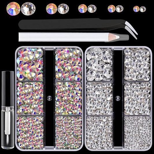 Colorful Face Gems for Makeup Set,