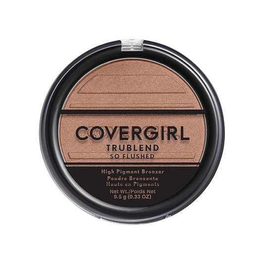COVERGIRL Blush – COVERGIRL Trublend So Flushed High Pigment Bronzer, Sunset Glitz, 0