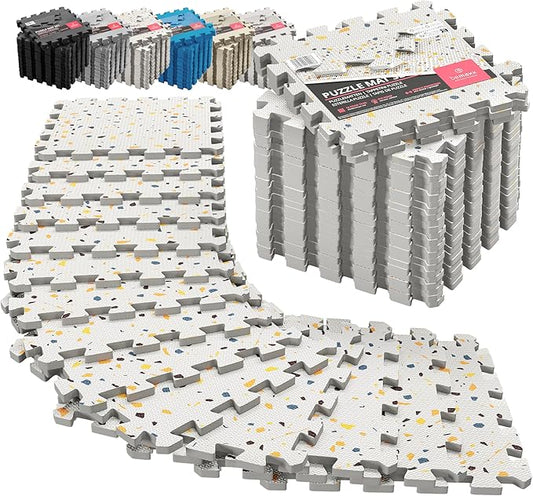Top Pick – Gym Flooring Set - Interlocking EVA Soft Foam 18 Pieces