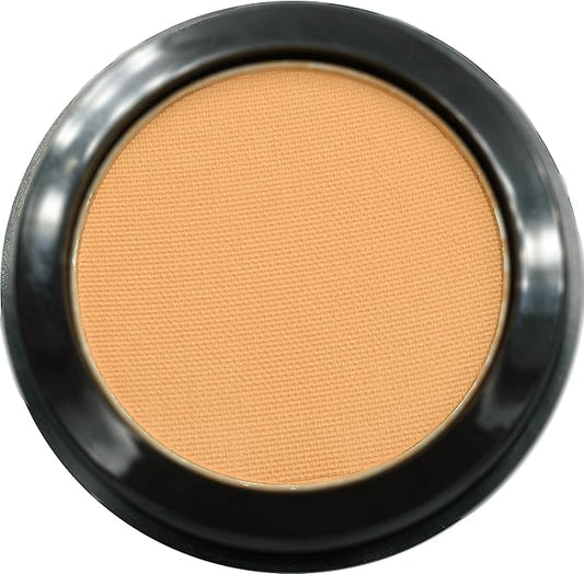PureZiva Eyeshadow – Desert Sun Matte Medium Orange Warm Beige Pressed Powder Single Vegan Eyeshadow; Talc, Paraben & Cruelty Free