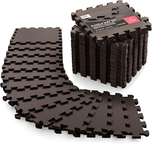 Top Pick – Gym Flooring Set - Interlocking EVA Soft Foam 18 Pieces