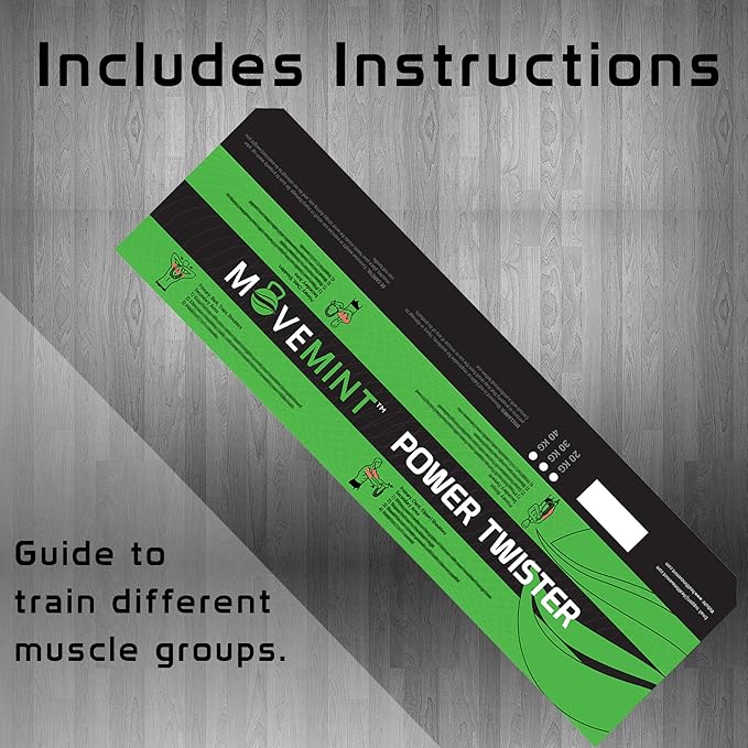Top Pick – MOVEMINT Power Twister Chest Resistance Spring Bar Exerciser (20KG to 100KG Opti