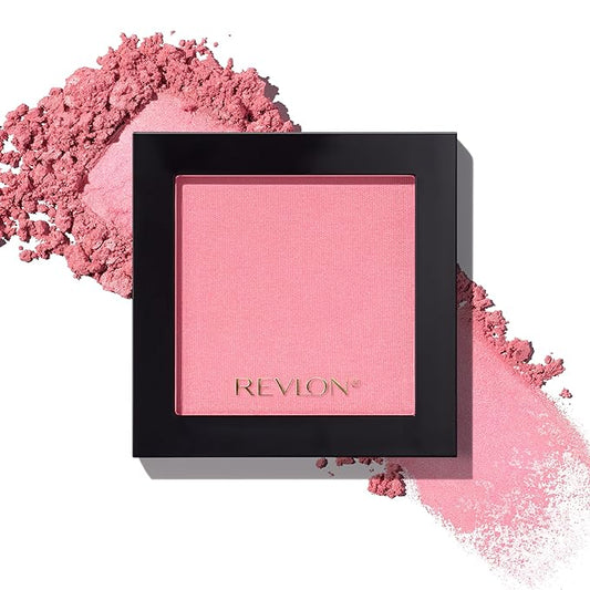 RevlonConsumerProductsCorp Blush – Revlon Powder Blush Face Makeup, High Impact Buildable Color, Lightweight & Smooth Finish, 014 Tickled Pink, 0