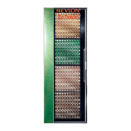 RevlonConsumerProductsCorp Eyeshadow – Revlon So Fierce Prismatic Eyeshadow Palette, Eye Makeup, Ultra Creamy Pigmented in Blendable Matte & Pearl Finishes, 962 Fully Loaded, 0