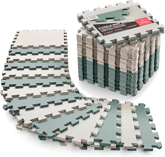 Top Pick – Gym Flooring Set - Interlocking EVA Soft Foam 18 Pieces