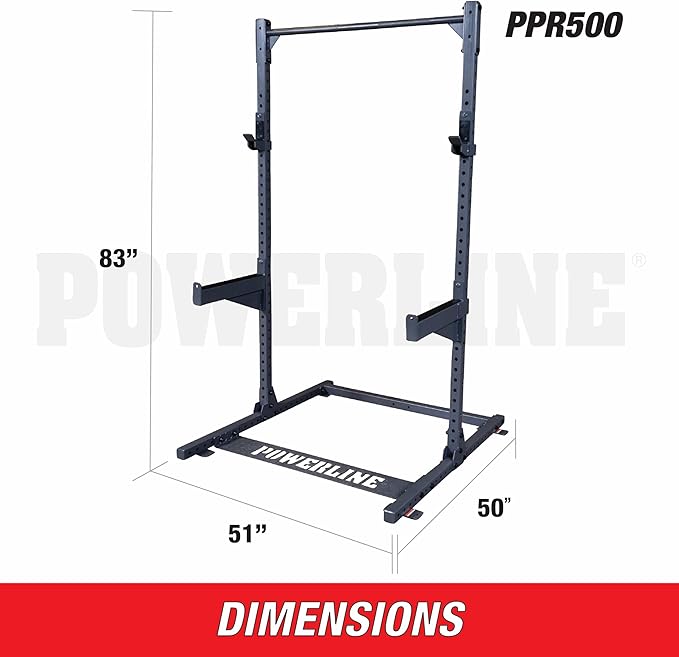 Top Pick – Body-Solid Powerline (PPR500) Half Rack - Compact Power