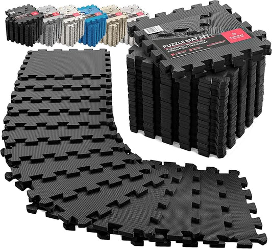 Top Pick – Gym Flooring Set - Interlocking EVA Soft Foam 18 Pieces